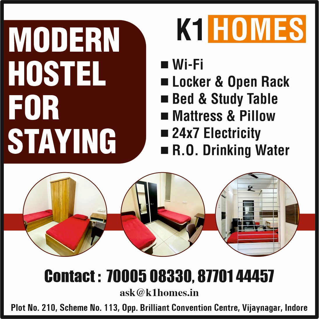 Best Hostel for Girls Near Bapat Indore